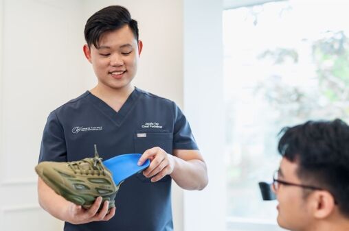 Customised Insoles at Straits Podiatry